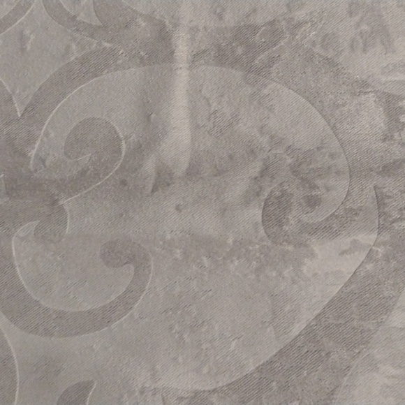 NEW Heavy Purple Gray Velvet Burnout Curtain Panel 84" - Picture 10 of 14